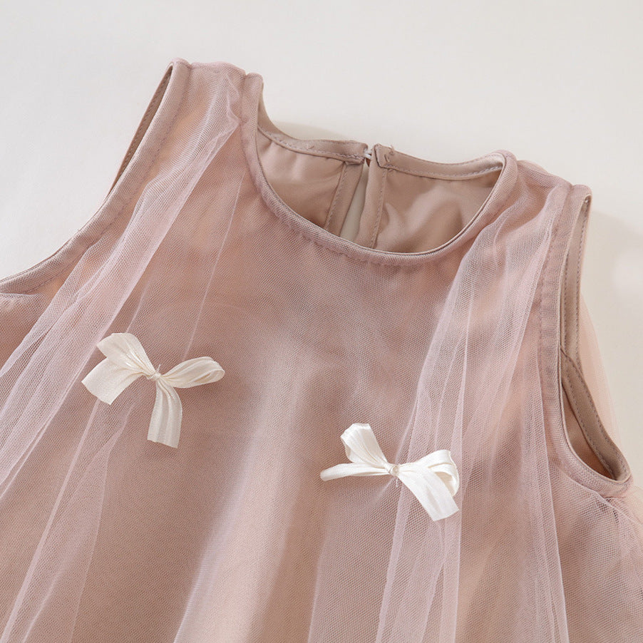 Chic Irregular Tulle Dress for Girls eprolo