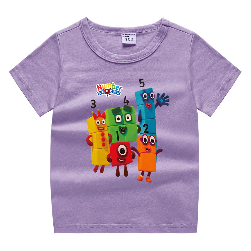 Children's summer short sleeved T-shirt eprolo