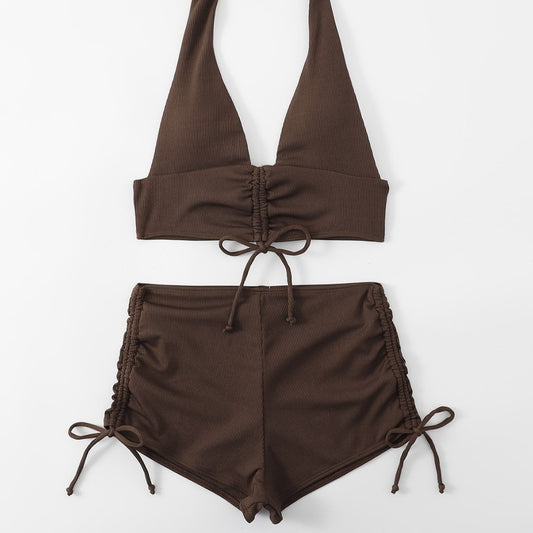 Bikini Split Swimsuit Pit Strip Swimsuit Female eprolo