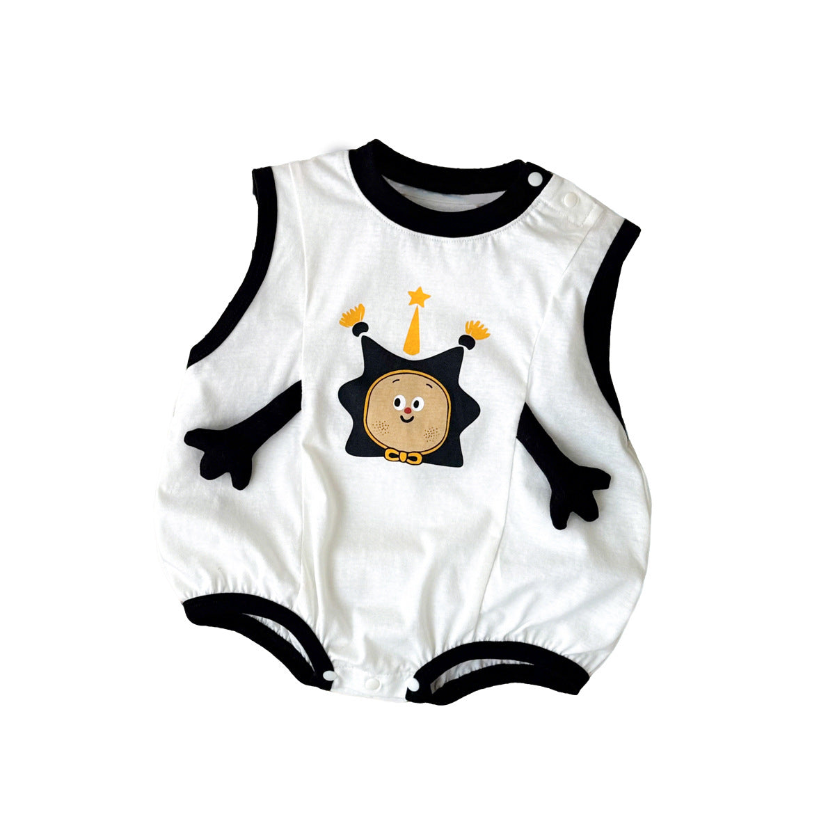 Baby Boy Romper Outfit Infant One-Piece Star Print Crawler Suit for Toddlers eprolo