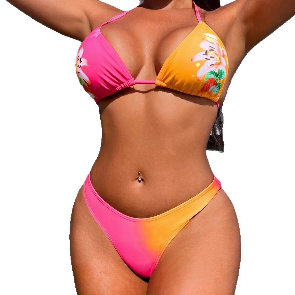 Color blocking swimsuit split eprolo