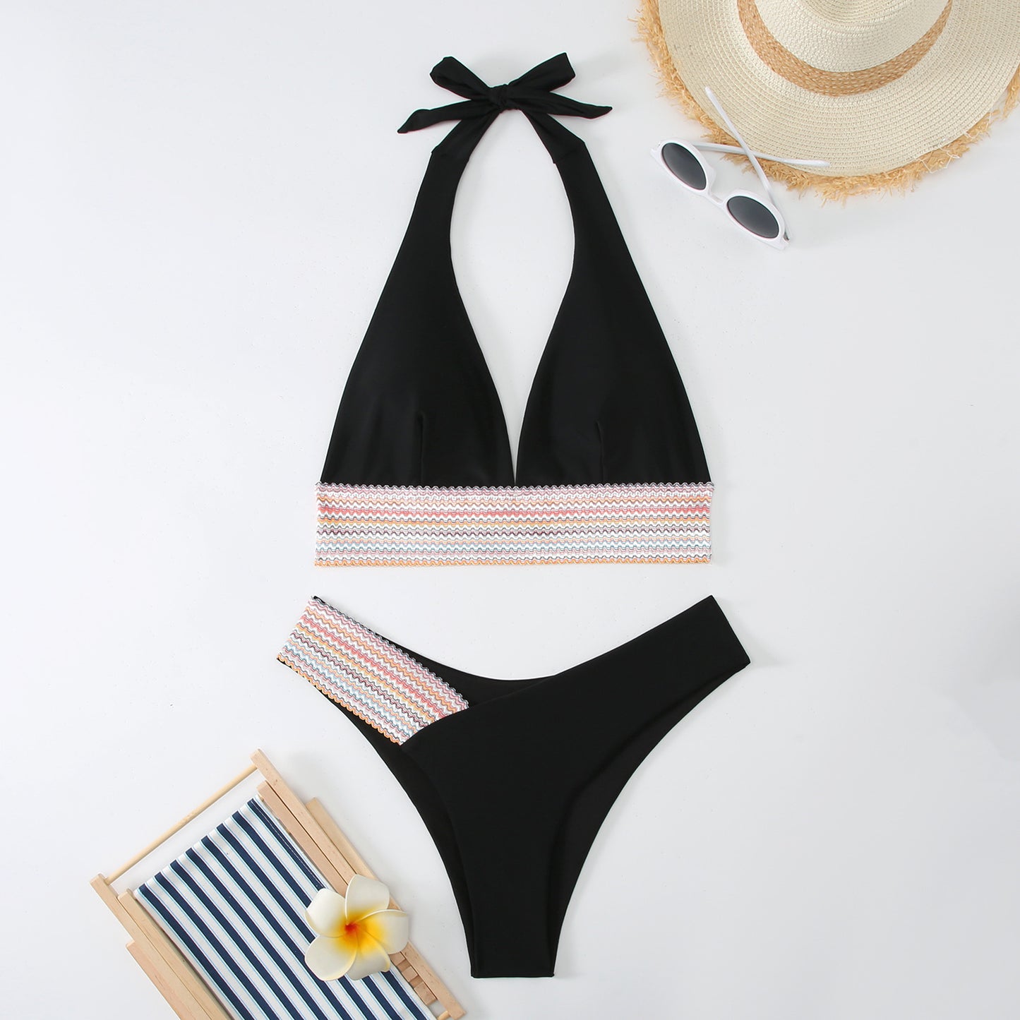 Splicing bikini swimsuit bikini eprolo