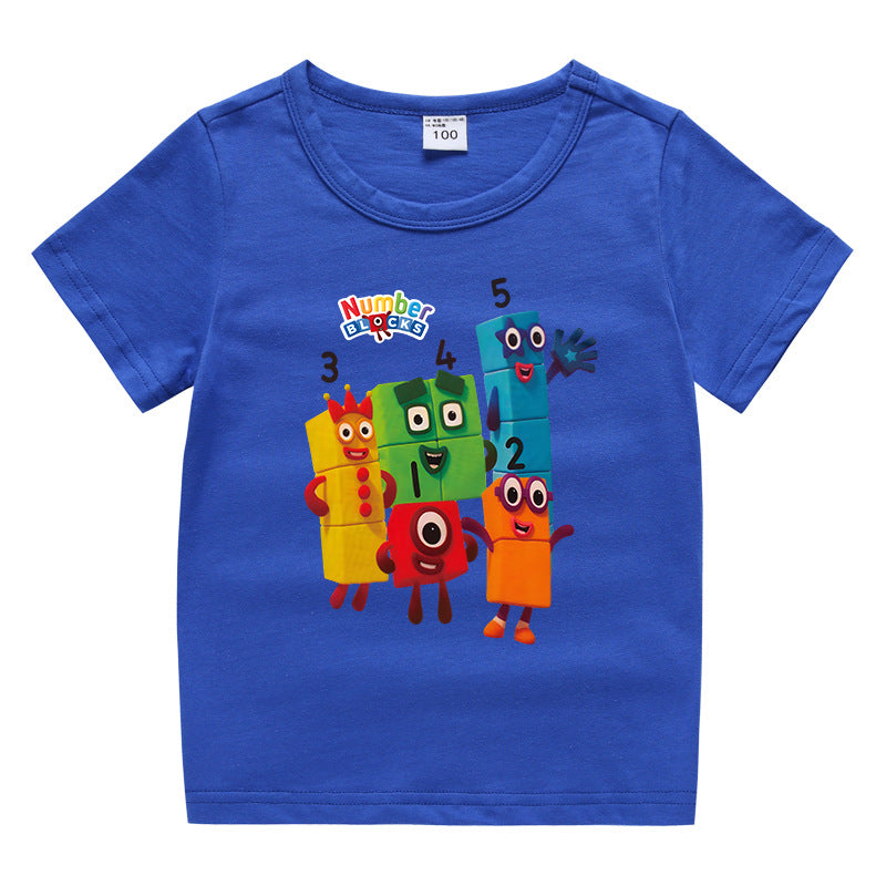 Children's summer short sleeved T-shirt eprolo