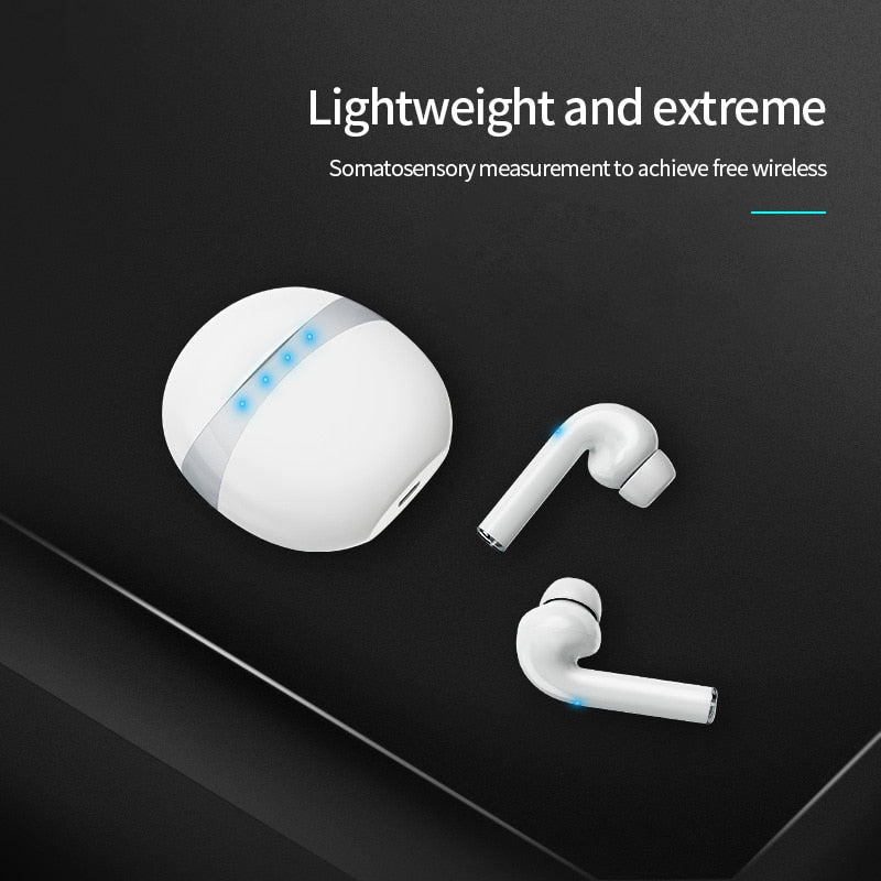 M19 TWS Wireless Bluetooth Headset V5.0 Stereo Bass Touch Operation Earbud  Headset for Huawei iPhone Xiaomi Samsung Phone eprolo