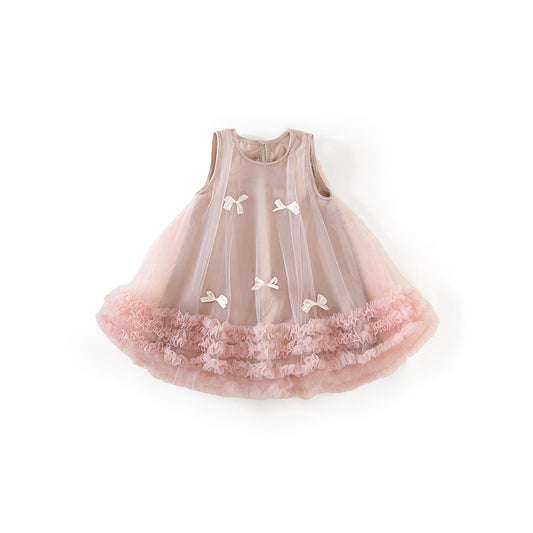 Chic Irregular Tulle Dress for Girls eprolo