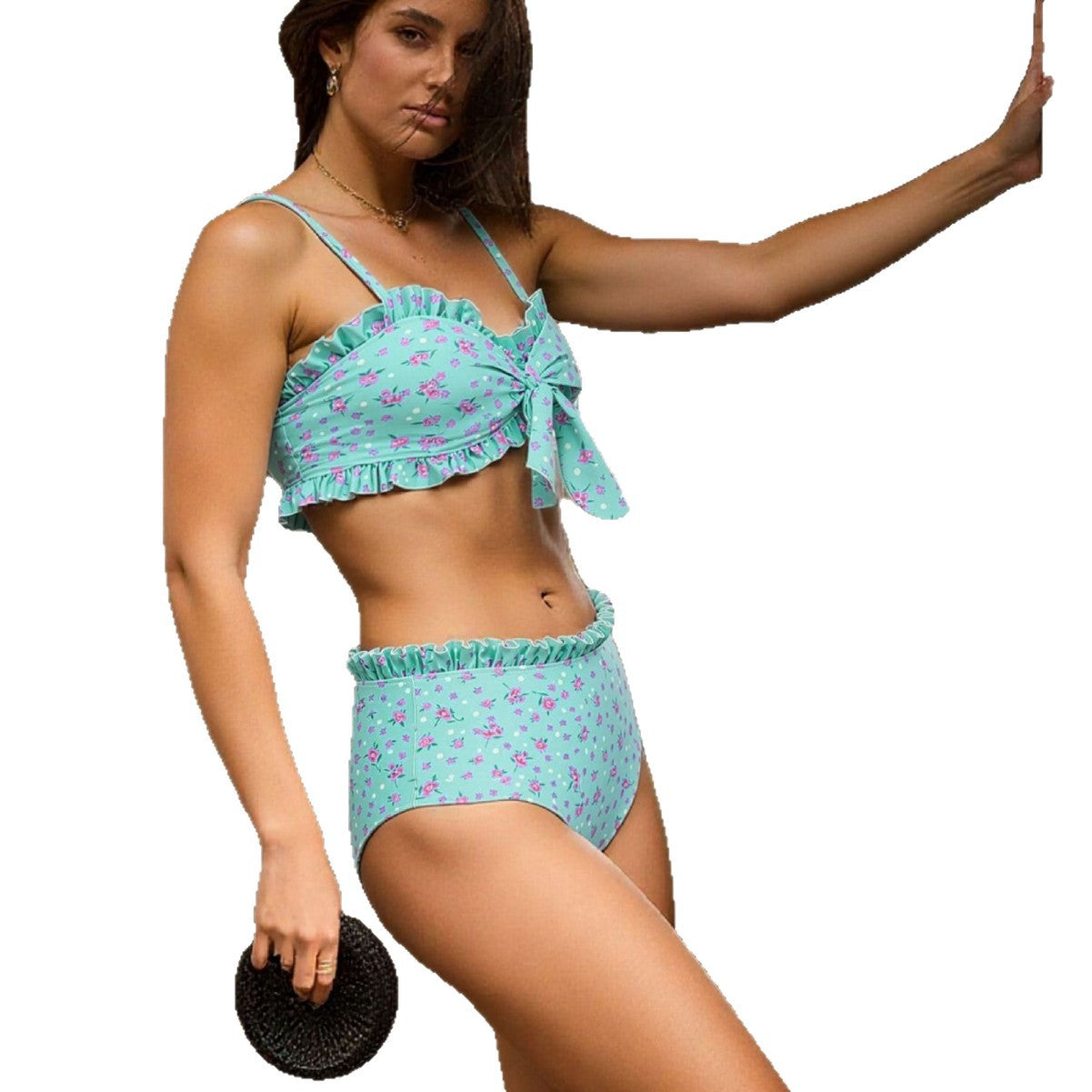 Split swimsuit with camisole straps eprolo
