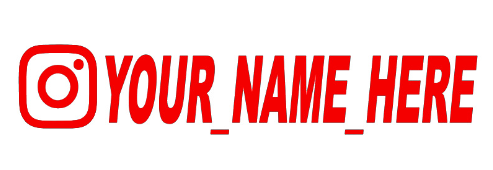 New Car Sticker User Name Custom Personalized Vinyl Decals Motorcycle For Customization Needs Remarks Car Sticker eprolo