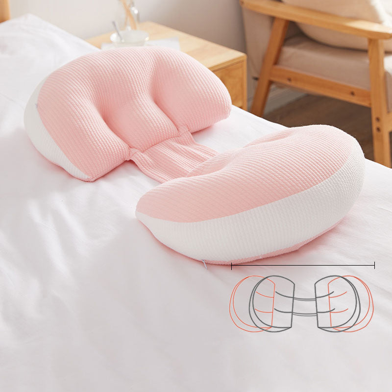 Pregnant Women Pillow Multi-Function Side Sleeper Protect Waist Sleep Pillow Abdomen Support U Shape Pregnancy Waist Pillow