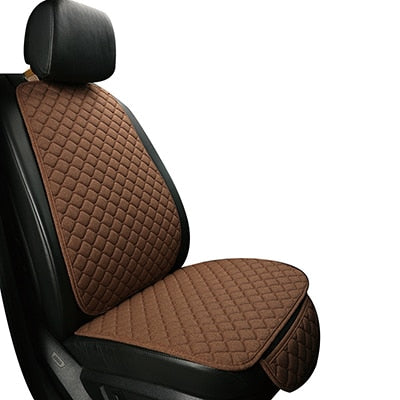 Comfortable Flax car seat cover protector Front or Rear Seat cushion pad cushion back  car accessories Suitable for all car mode eprolo