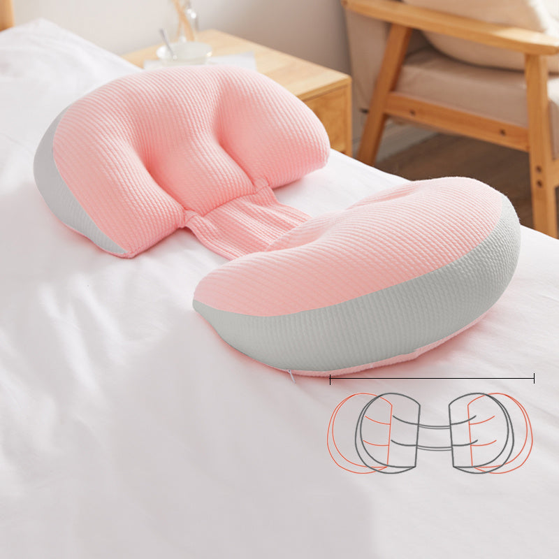 Pregnant Women Pillow Multi-Function Side Sleeper Protect Waist Sleep Pillow Abdomen Support U Shape Pregnancy Waist Pillow