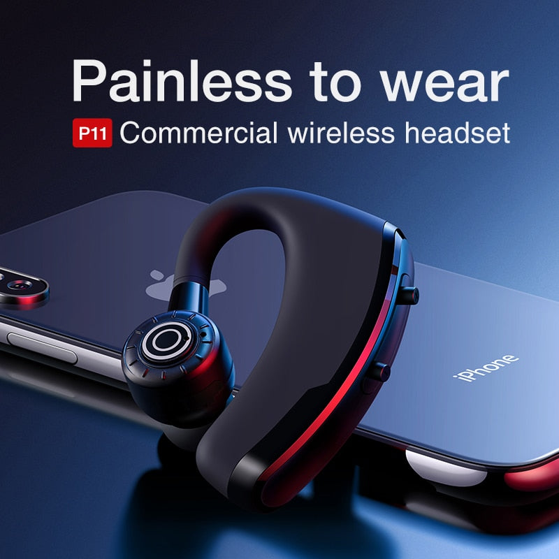 P11 Bluetooth Earphone Wireless Headphone Handsfree Headset Earbud With HD Microphone For Phone iPhone Samsung xiaomi eprolo