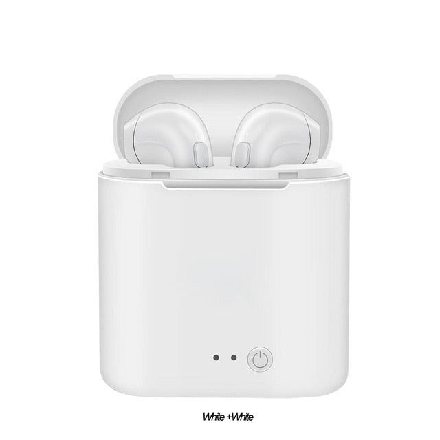 i7s TWS Mini Wireless Bluetooth Earphone Stereo Earbud Headset With Charging Box Mic For Iphone Xiaomi All Smart Phone air pods eprolo