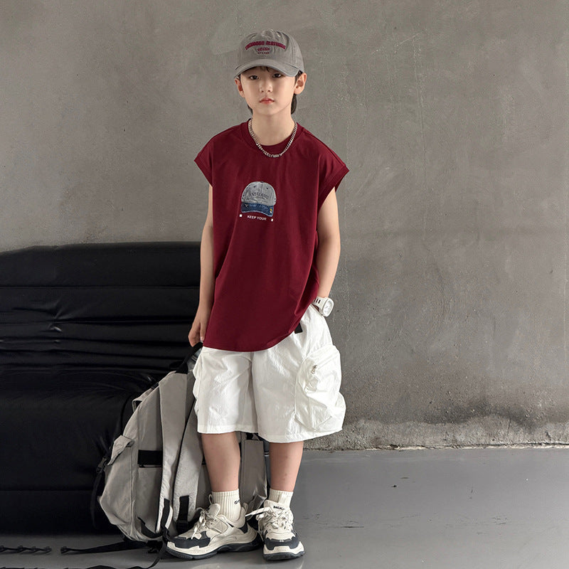 Children's Sleeveless Vest Set for Boys eprolo