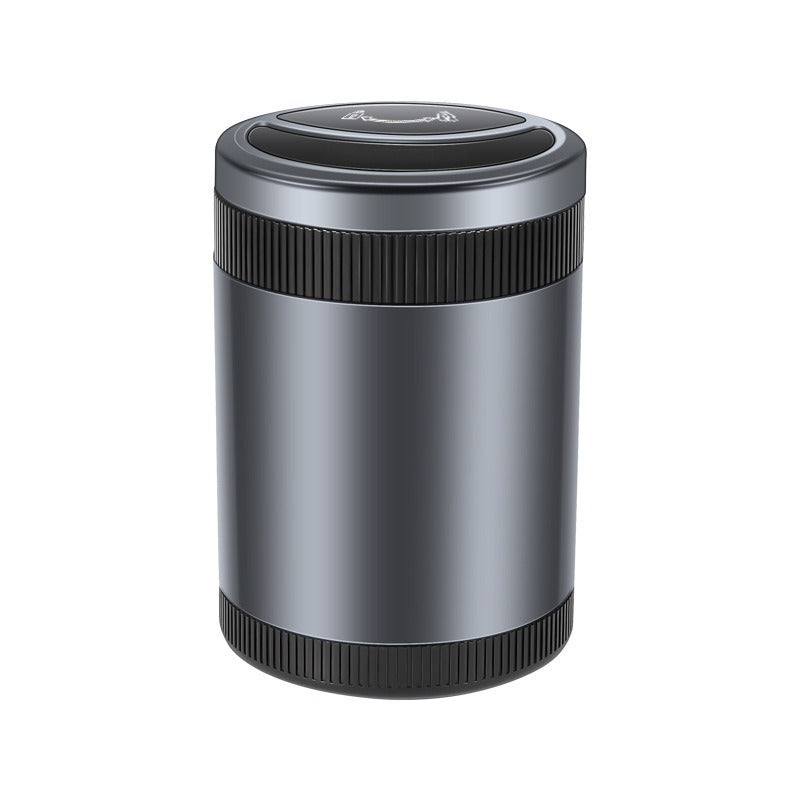 Portable and personalized automatic car ashtray multifunctional with cover LED lights charging car ashtray eprolo