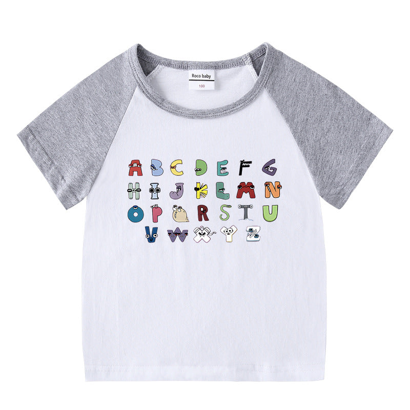 Children's summer short sleeved T-shirt eprolo