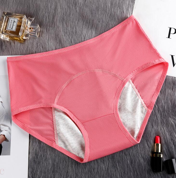 1PC Feminine Hygiene Breathable Mesh Menstrual Period Panties Leak Proof Women Underwear Physiological Pants Female Briefs eprolo