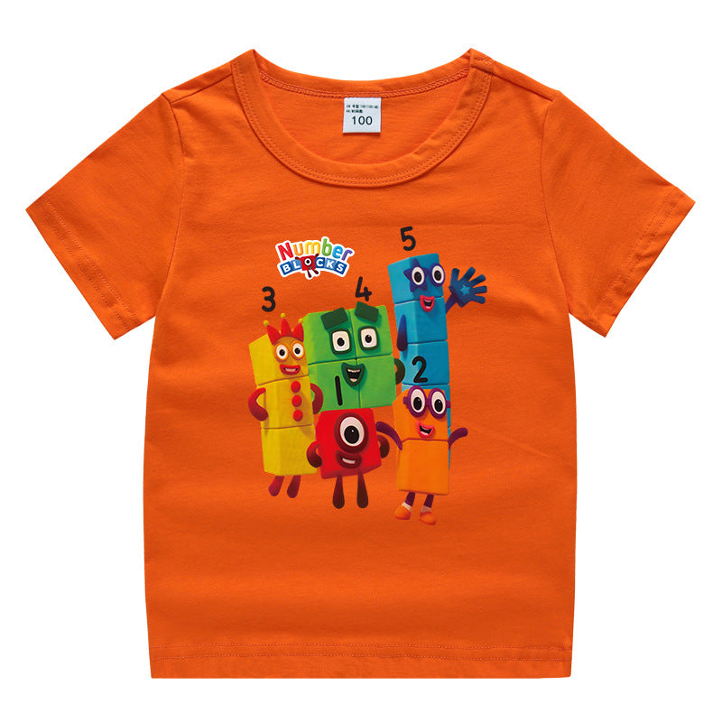 Children's summer short sleeved T-shirt eprolo