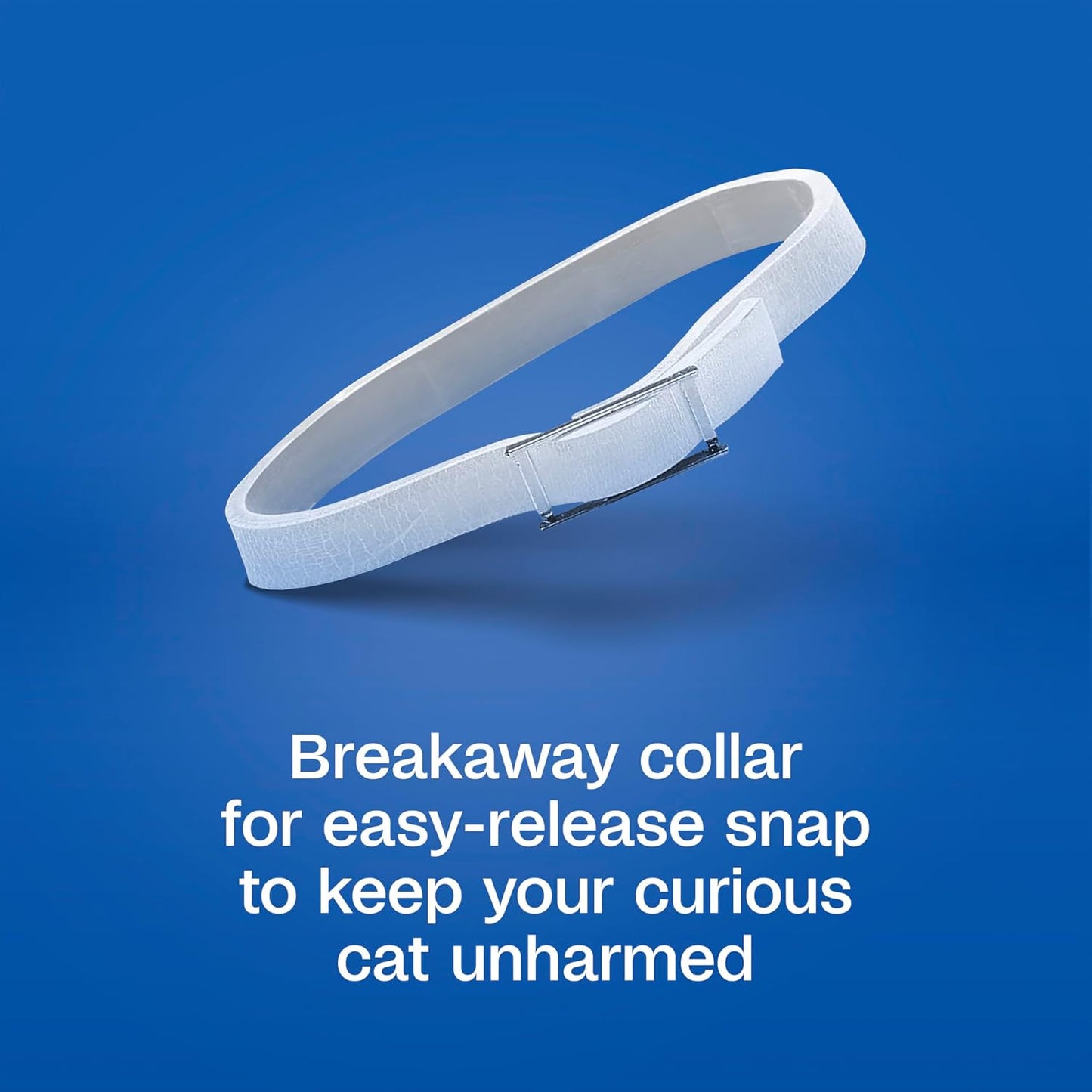 Adams Plus Flea & Tick Collar for Cats Water-Resistant Up to 7 Months Protection 2PCK Paw and Tail Supply