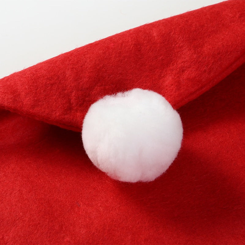 Christmas car pillowcase, extra large Christmas hat seat, Christmas hat, car holiday atmosphere decoration eprolo