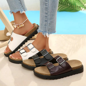 Open Toe Flats Sandals
