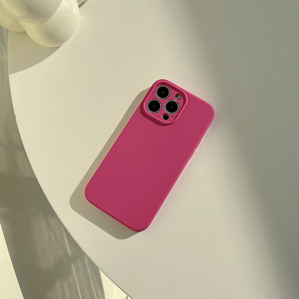 Liquid silicone phone case
