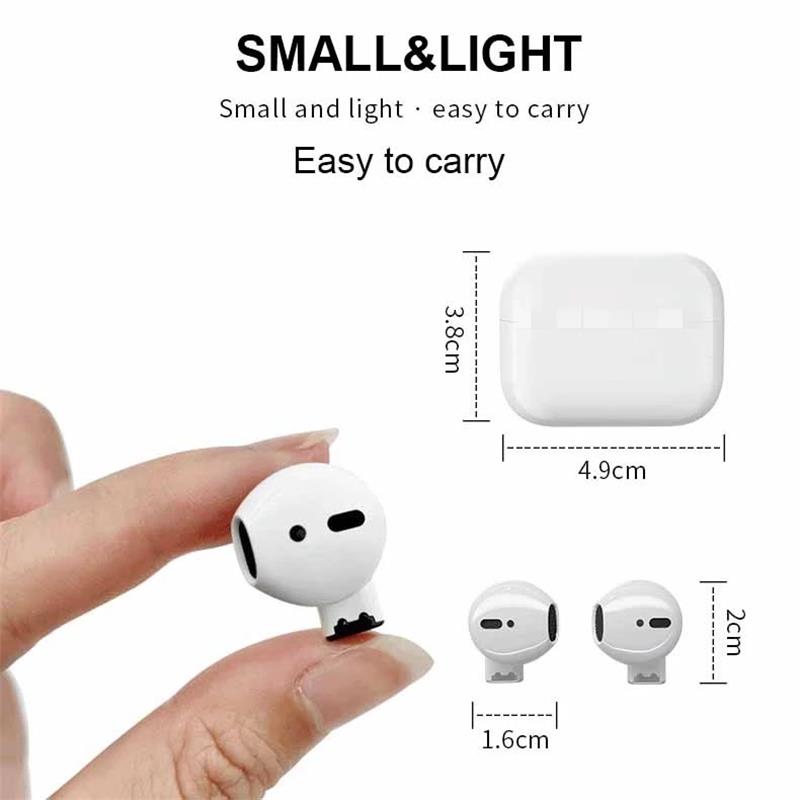 New Gaming No Delay Headsets super mini touch control earbud pro 5S mini Wireless Bluetooth TWS earbud With Charging Case eprolo