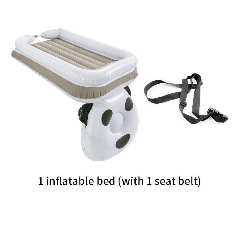 Inflatable Bed Car Rear Seat Bed Folding Travel Bed Car Child Mattress Car Sleeping Inflatable Cushion eprolo