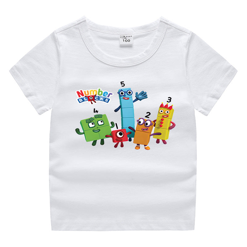 Children's summer short sleeved T-shirt eprolo
