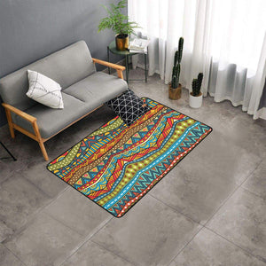 Area Rug with Black Binding 5'x3'3''