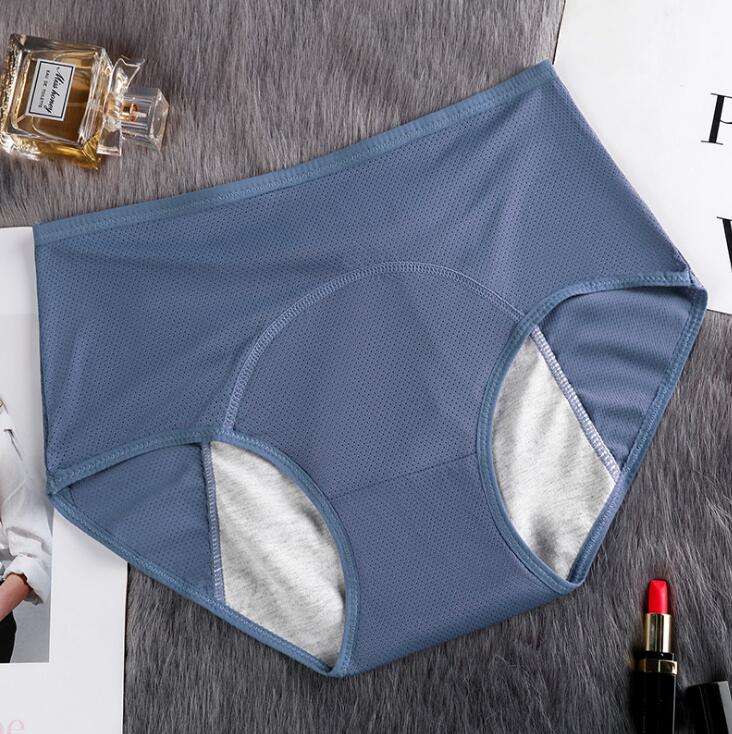 1PC Feminine Hygiene Breathable Mesh Menstrual Period Panties Leak Proof Women Underwear Physiological Pants Female Briefs eprolo