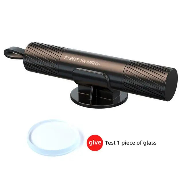 One Seco Window Breaker Seatbelt Cutter Car Gadgets Vehicle Escape Tool Safe Hammer Glass Breaker Life-Saving Emergency Artifact eprolo