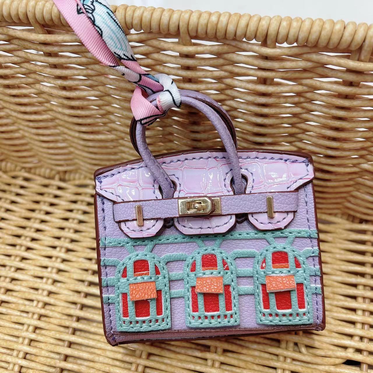 Small house bag mini window pendant headphone bag lipstick car key backpack backpack decoration eprolo
