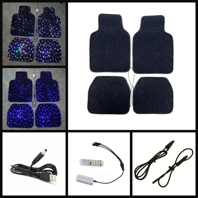 Starlight Fiber Optic Car Floor Mat eprolo