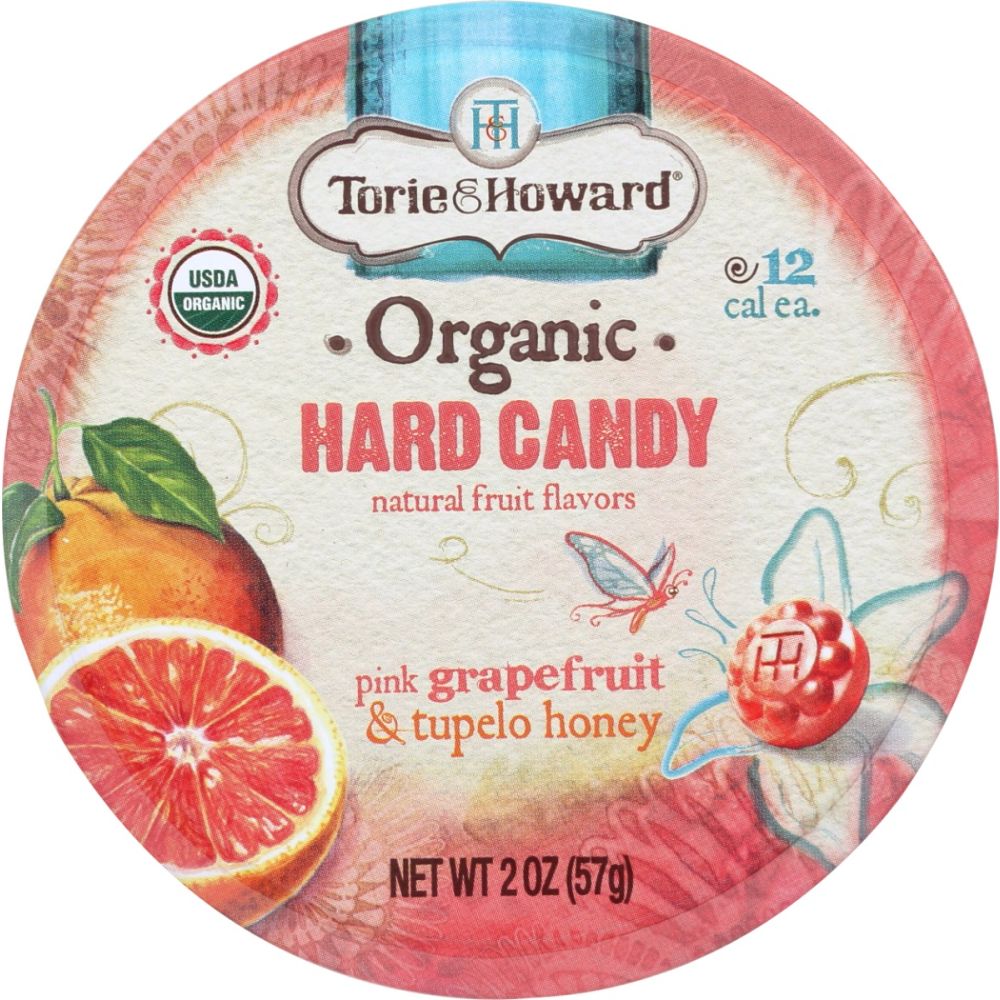 TORIE & HOWARD: Candy Tin Grapefruit & Honey, 2 oz Smart Greens