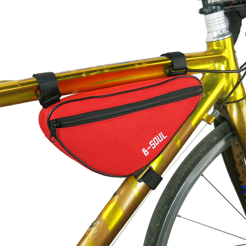 B-SOUL Mountain Bike Bag Bicycle Bag Saddle Triangle Bag Car Beam Bag Tool Bag Bicycle Equipment eprolo