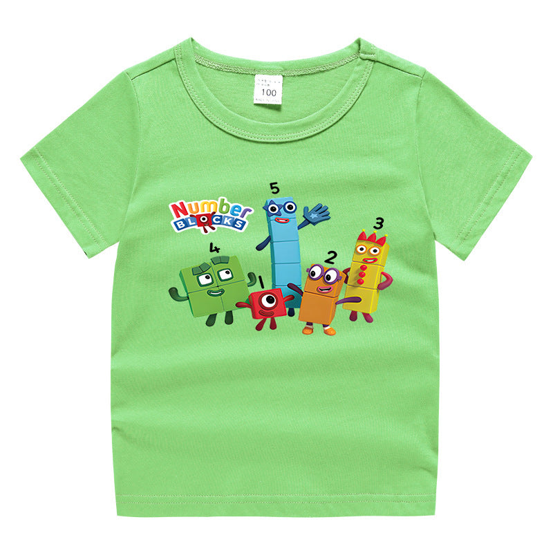 Children's summer short sleeved T-shirt eprolo