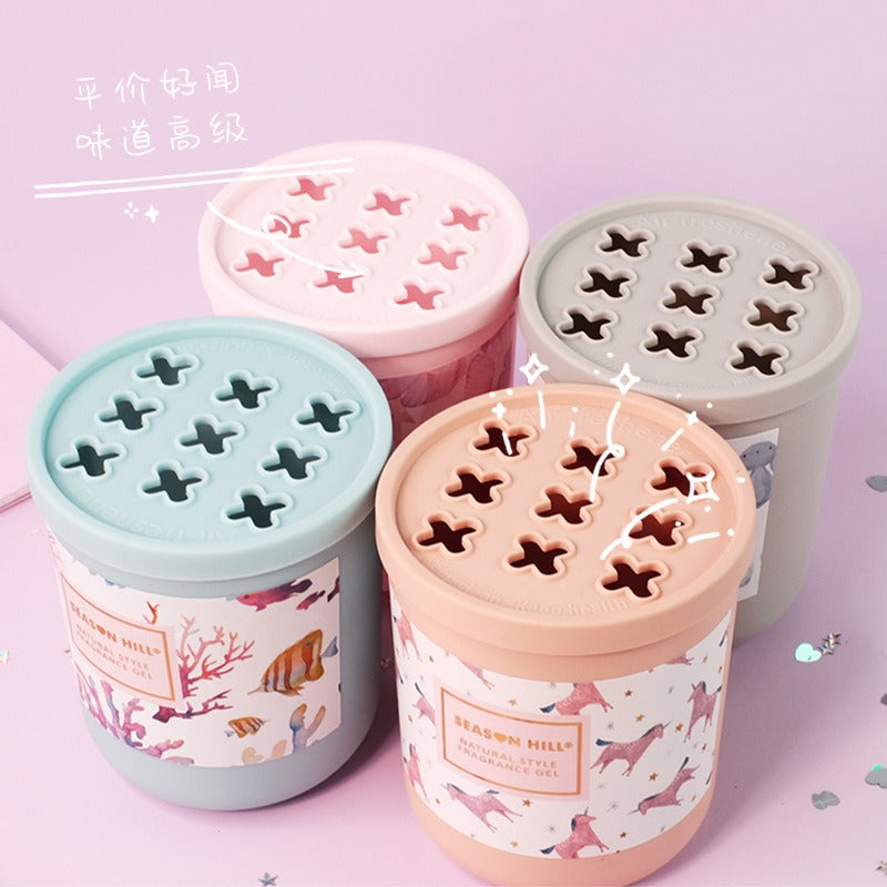 Car Balm Solid Perfume Non-Fire Aromatherapy Bathroom Toilet Air Freshener Creative Car Incense eprolo