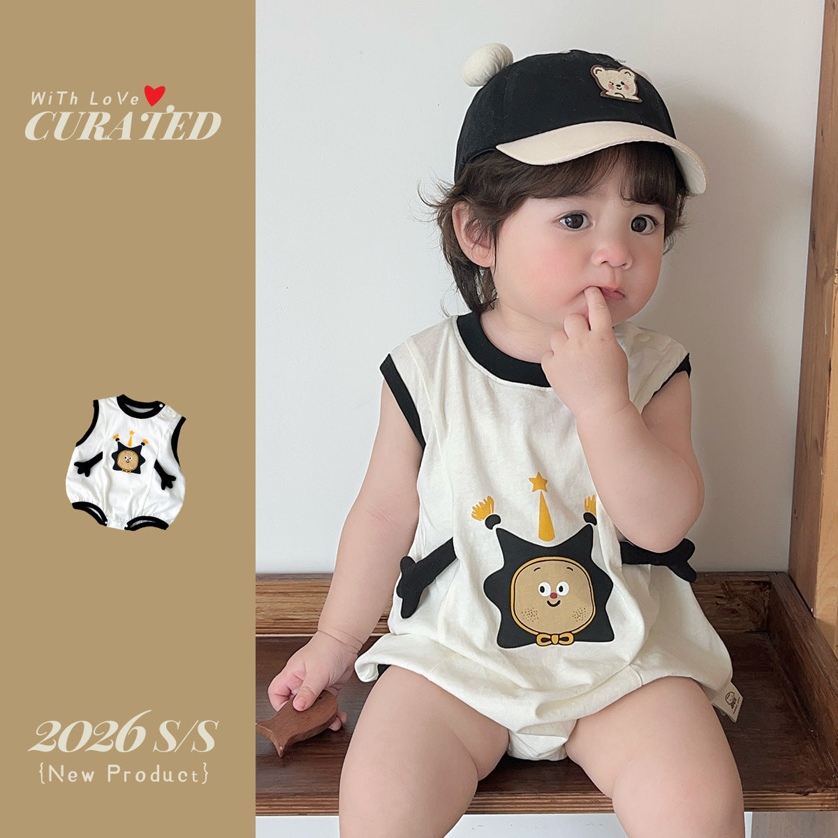 Baby Boy Romper Outfit Infant One-Piece Star Print Crawler Suit for Toddlers eprolo