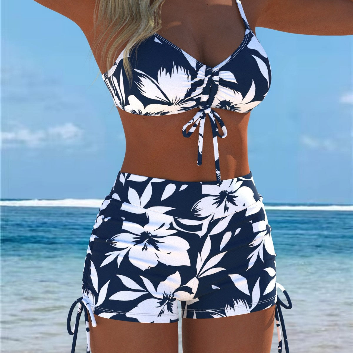 Split swimsuit small vest style swimsuit eprolo