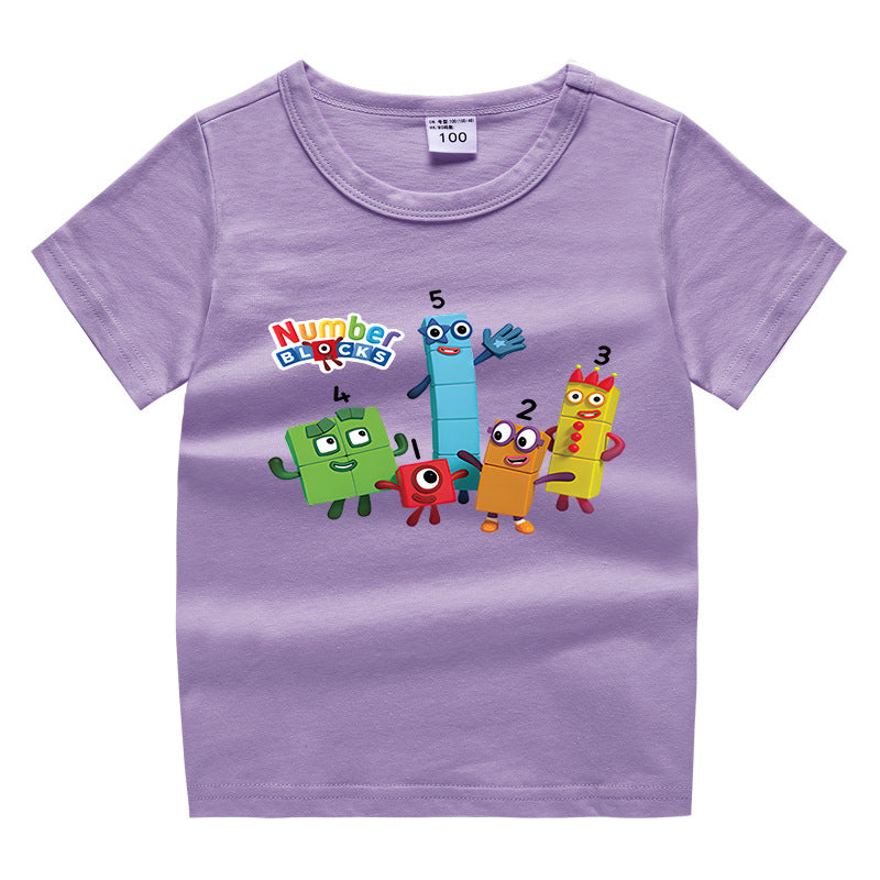 Children's summer short sleeved T-shirt eprolo