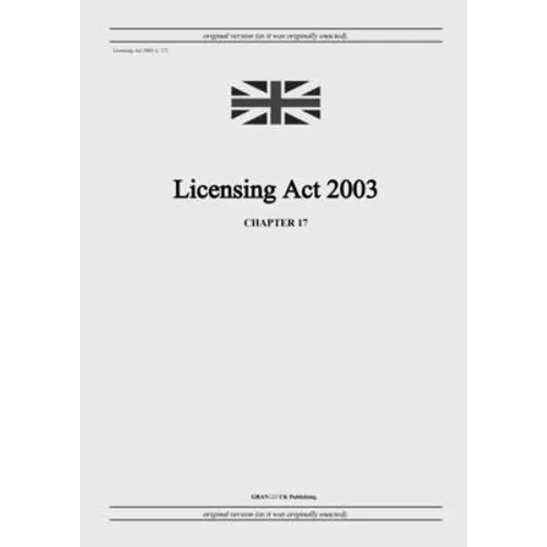 Licensing Act 2003 (c. 17)