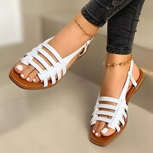 Open Toe Flats Sandals