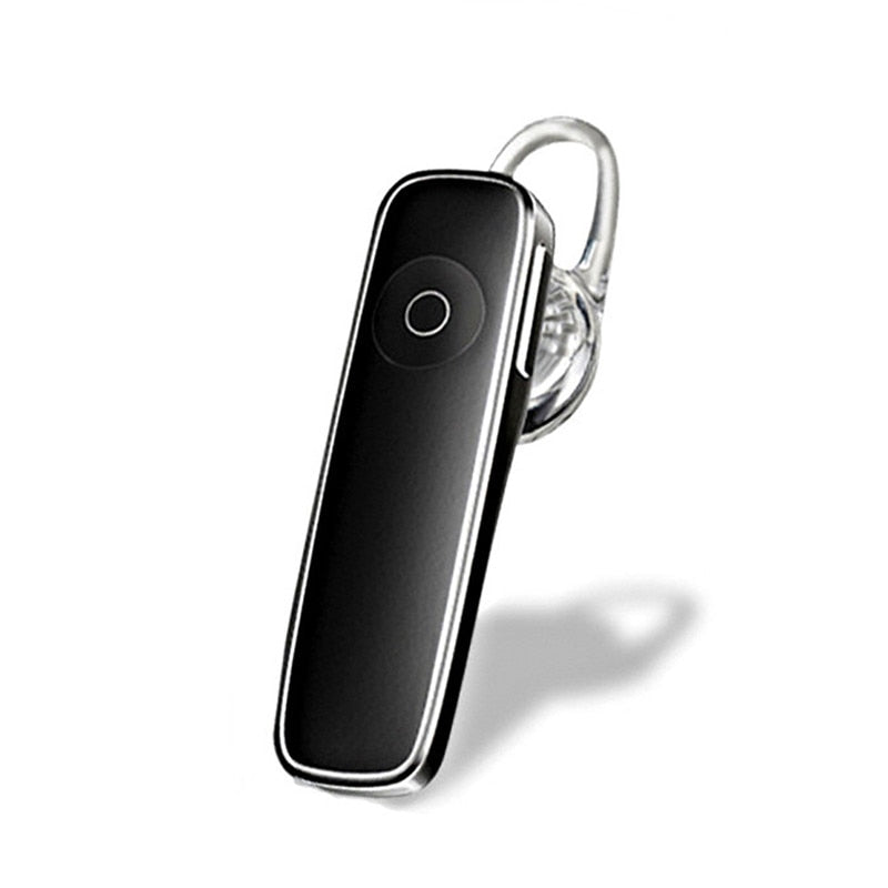 M165 Mini Bluetooth Earphone Stereo Bass Bluetooth Headset Handsfree Earloop Wireless Earpiece With Mic For All Smart Phones eprolo