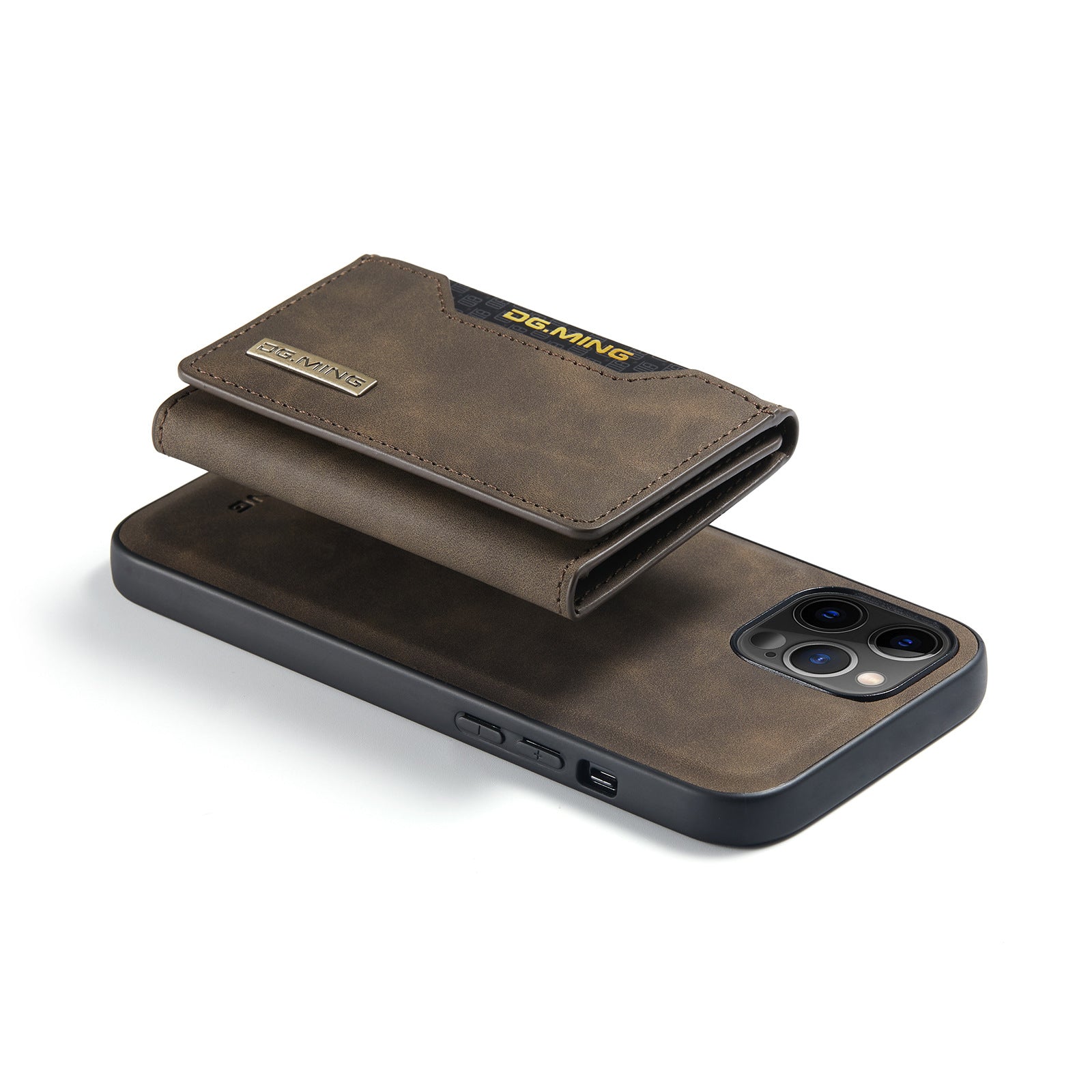 For iPhone12 Pro Max Split Card Case Phone Case iPhone13 Magnetic Card Case Protection Leather Case eprolo