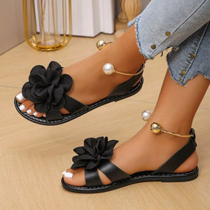 Flower Open Toe Sandals