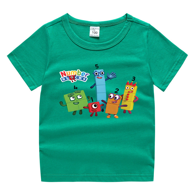 Children's summer short sleeved T-shirt eprolo