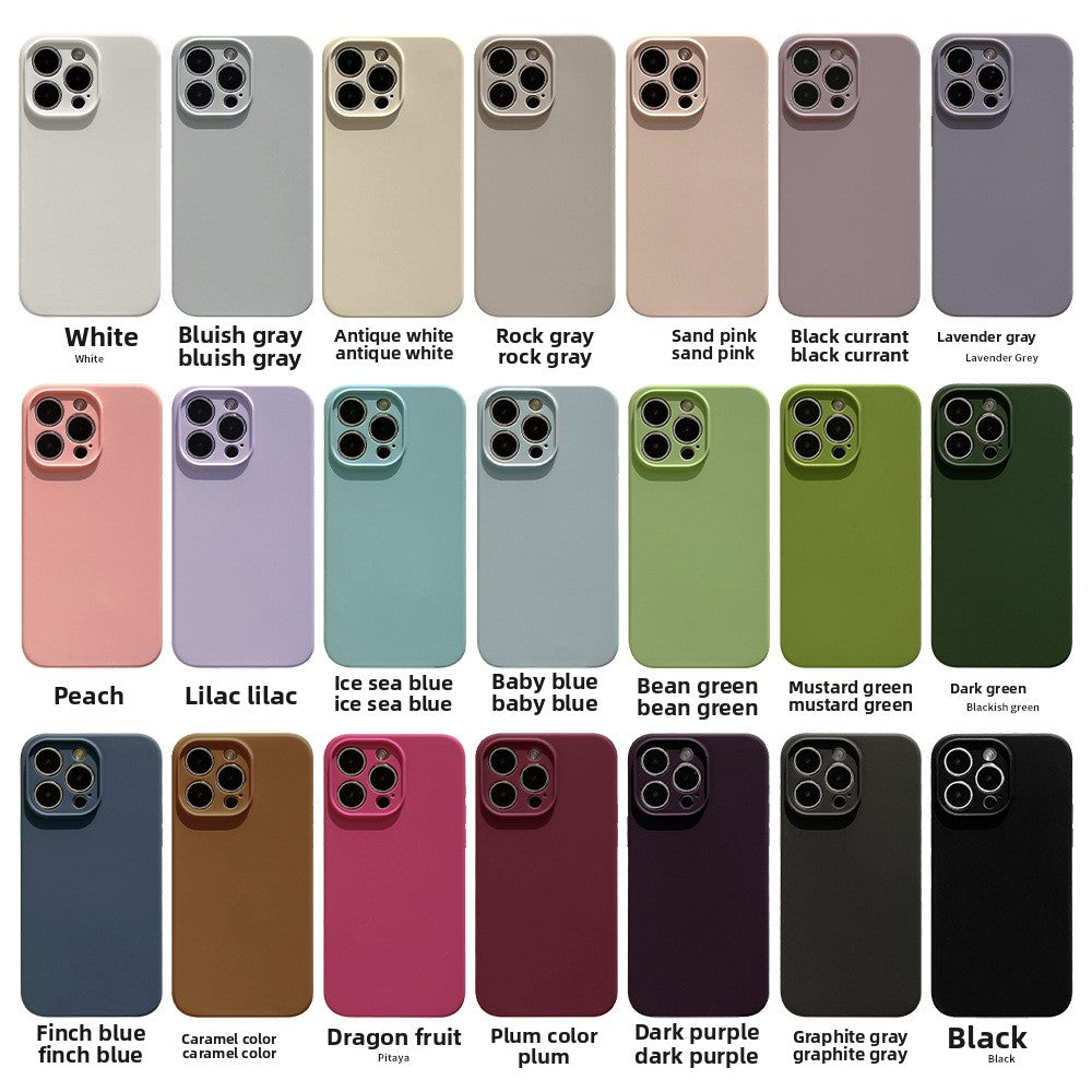 Liquid silicone phone case