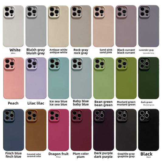 Liquid silicone phone case