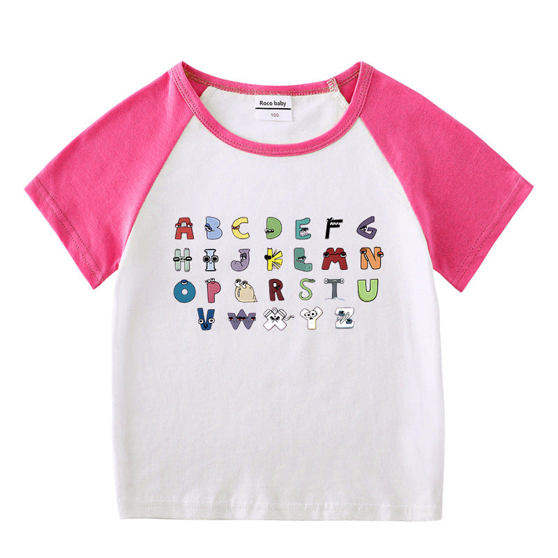 Children's summer short sleeved T-shirt eprolo