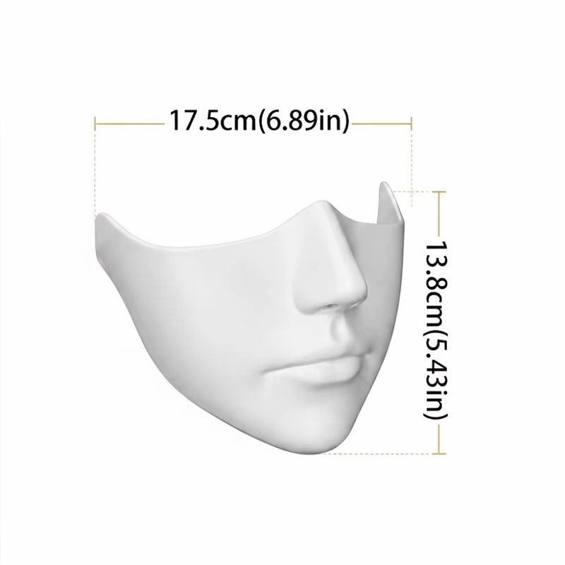 Fashion Hand Painted Half Face Mask Retro Antique Style Peking Opera Mask Cosplay Role Play Mask DIY Home Wall Decor Party Gift eprolo